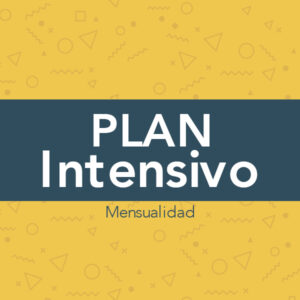 Plan mensual Intensivo
